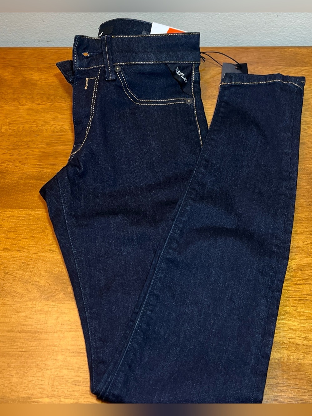 Replay Denim women’s Dark Indigo Skinny Jeans size 24X30